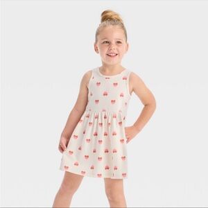 NWT Charming Pink Heart Kids Dress